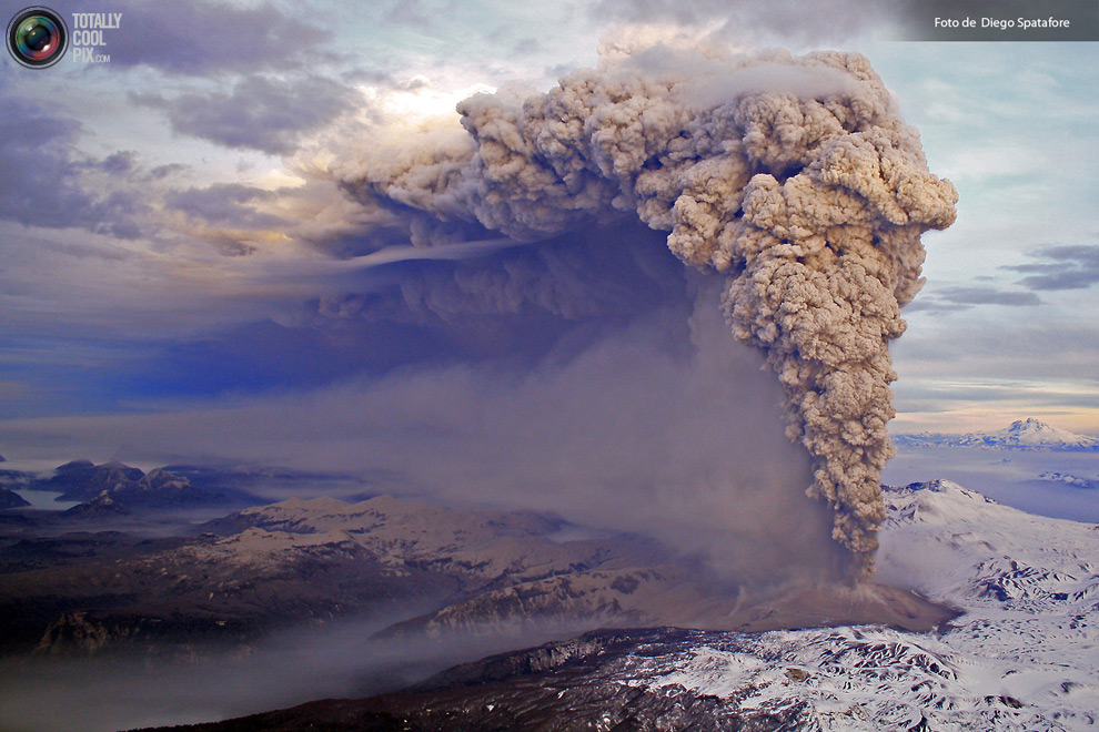 Фотография: Чилийские вулканы с высоты птичьего полета №6 - BigPicture.ru