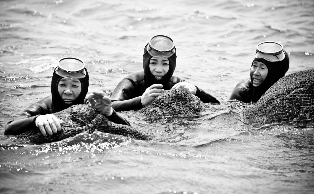 Фотография: Корейские подводные бабушки №6 - BigPicture.ru