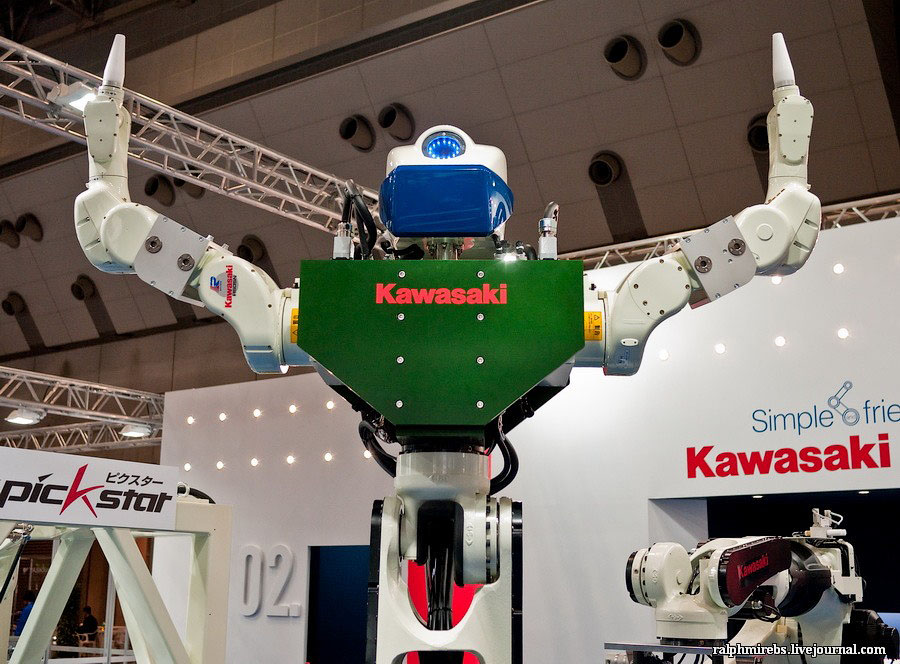 Фотография: Япония: Международная выставка роботов №7 - BigPicture.ru