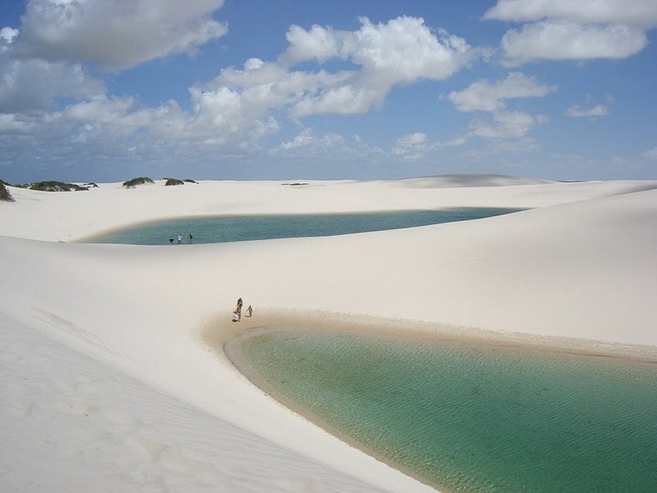 Фотография: Простыни Мараньяна: Белые пески Lencois Maranhenses Бразилии №41 - BigPicture.ru