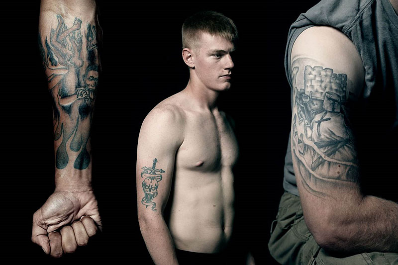 Фотография: Искусство войны: татуировки американских ветеранов №1 - BigPicture.ru