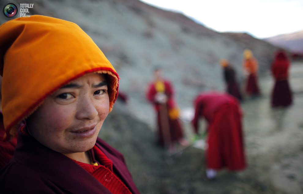 Фотография: Тибетские монахини №24 - BigPicture.ru