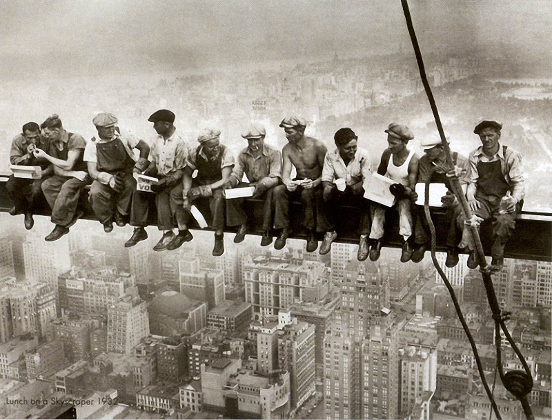 0018 Как строились небоскребы в Нью Йорке