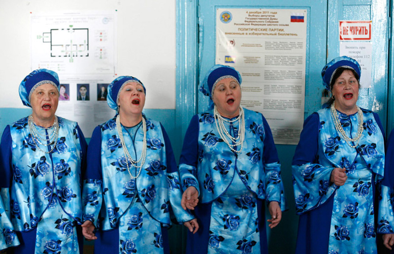 Фотография: Выборы в России глазами иностранных информагентств №3 - BigPicture.ru