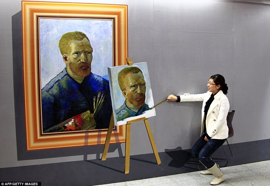 Фотография: Выставка 3D картин в Китае №11 - BigPicture.ru