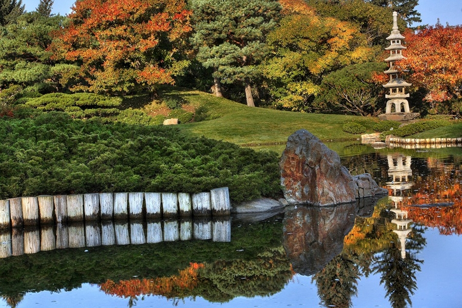 Фотография: Японский Сад Никка Юко в Канаде №14 - BigPicture.ru