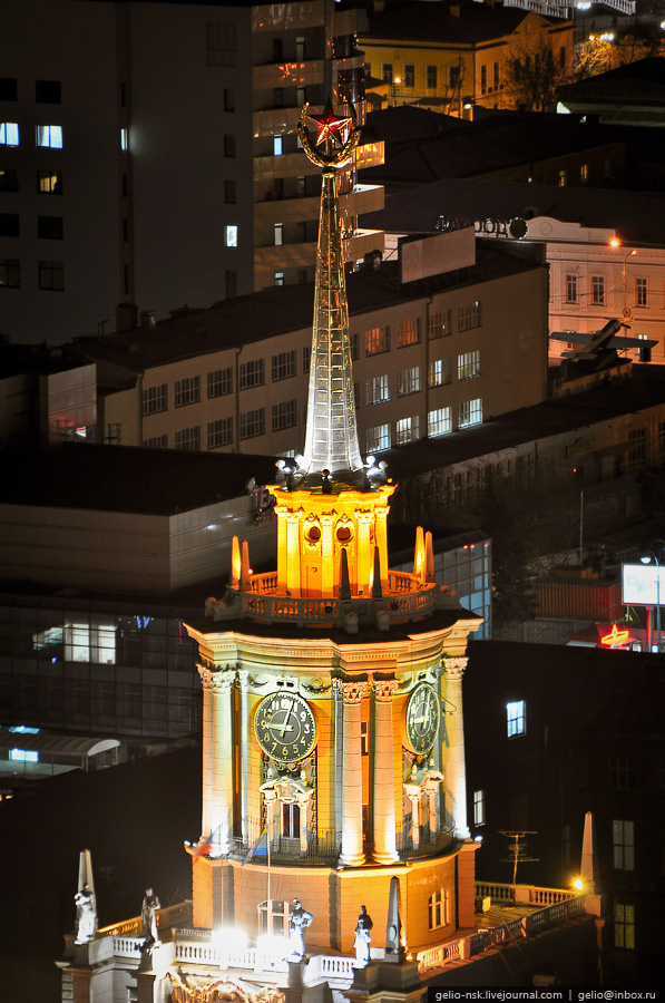Фотография: Вид с башни мэрии Екатеринбурга №22 - BigPicture.ru