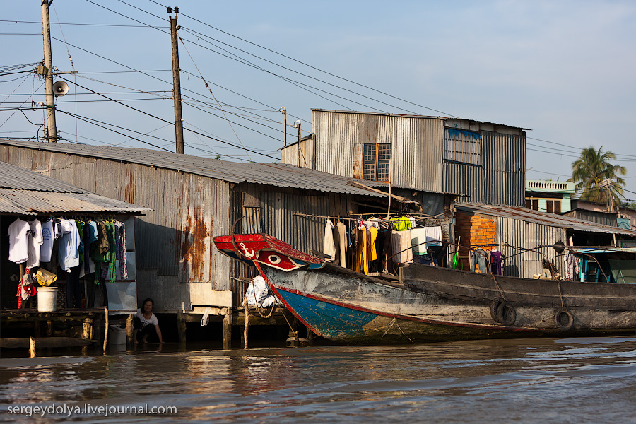 Фотография: Плавучий рынок Кайранг в дельте Меконга №36 - BigPicture.ru
