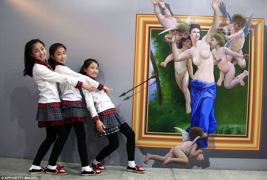Фотография: Выставка 3D картин в Китае №5 - BigPicture.ru