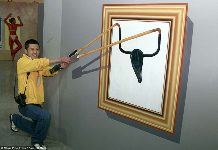 Фотография: Выставка 3D картин в Китае №6 - BigPicture.ru