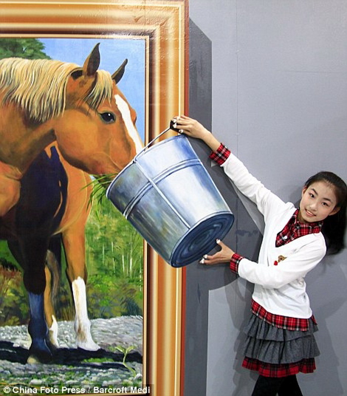 Фотография: Выставка 3D картин в Китае №10 - BigPicture.ru