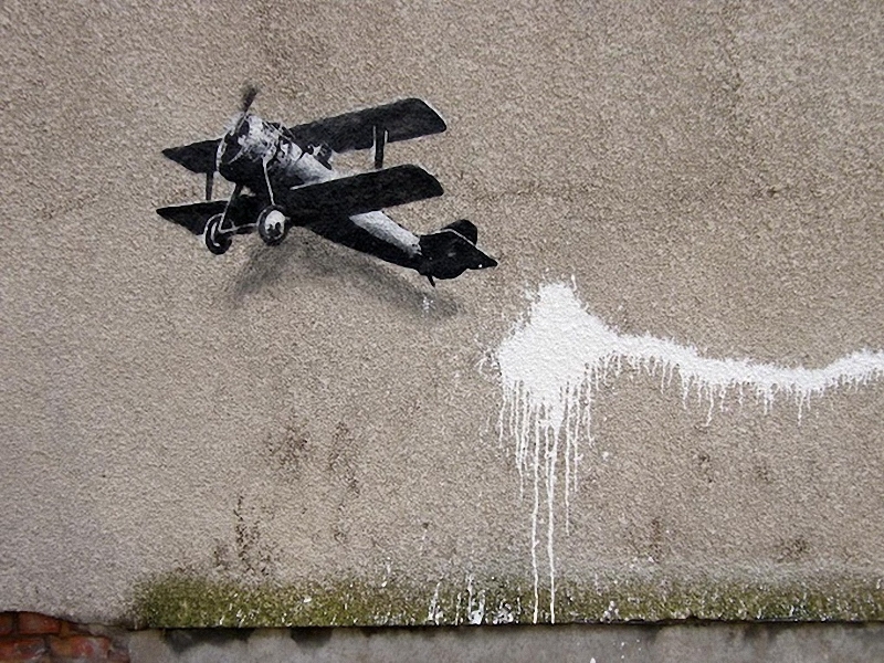 Фотография: Новые работы Banksy №6 - BigPicture.ru