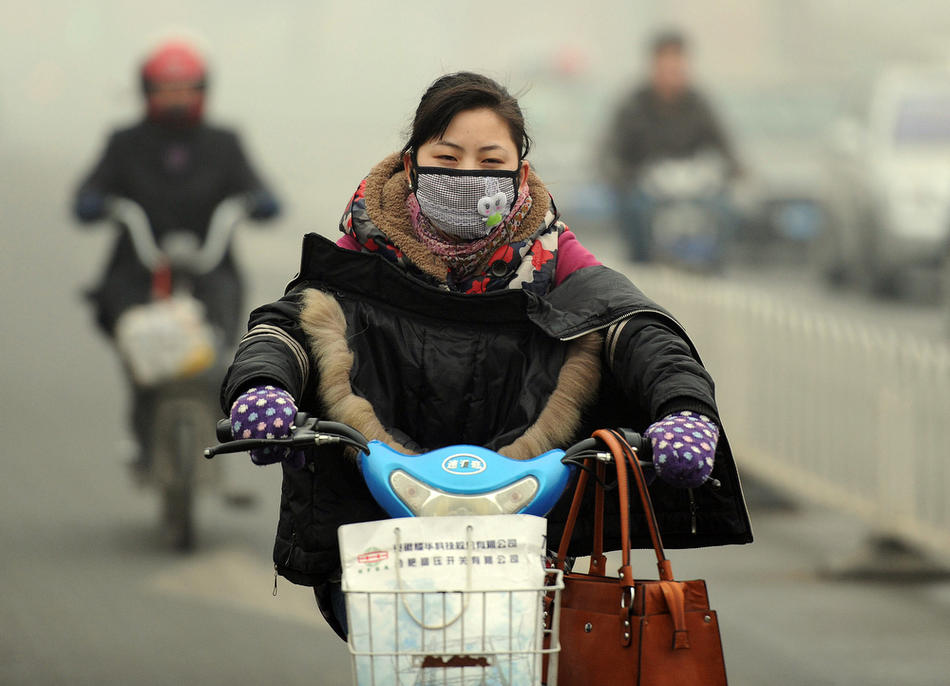 Фотография: Загрязнение окружающей среды в Китае №25 - BigPicture.ru