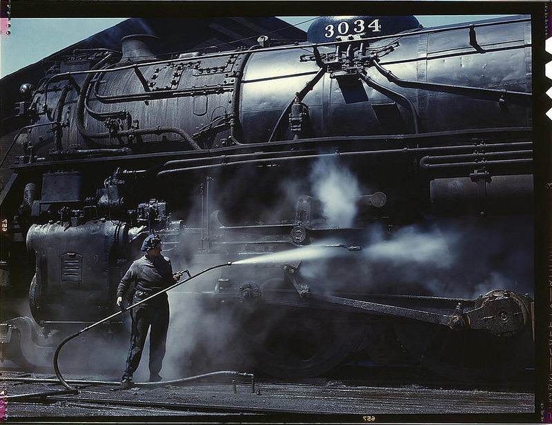 Фотография: Америка на работе 1939-1943, в цвете (Часть 1) №18 - BigPicture.ru