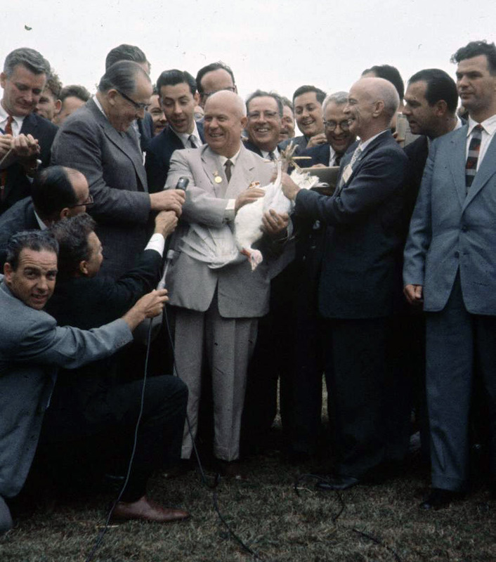 Как это было: визит Хрущева в Америку в 1959 году. ФОТО