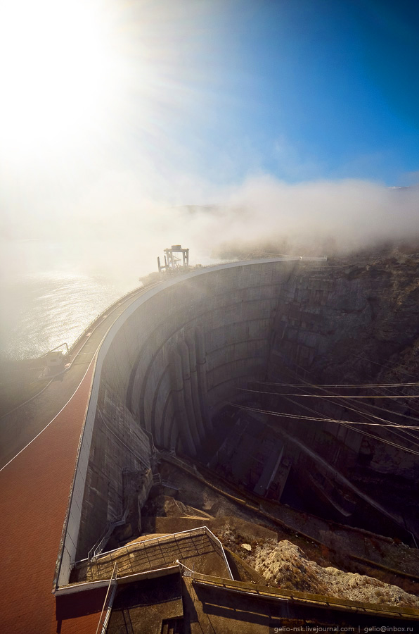 Фотография: Чиркейская ГЭС - самая высокая арочная плотина в России №7 - BigPicture.ru