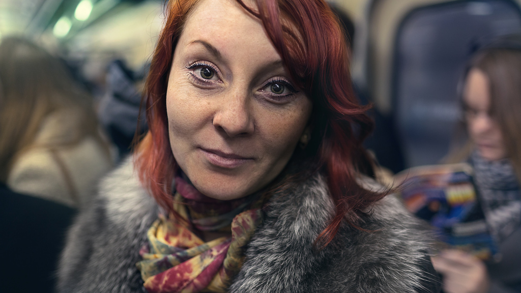 Фотография: Люди в московском метро глазами иностранного фотографа №9 - BigPicture.ru