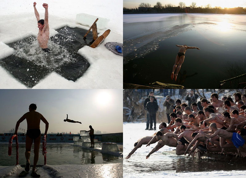 Фотография: Зимние купания №1 - BigPicture.ru