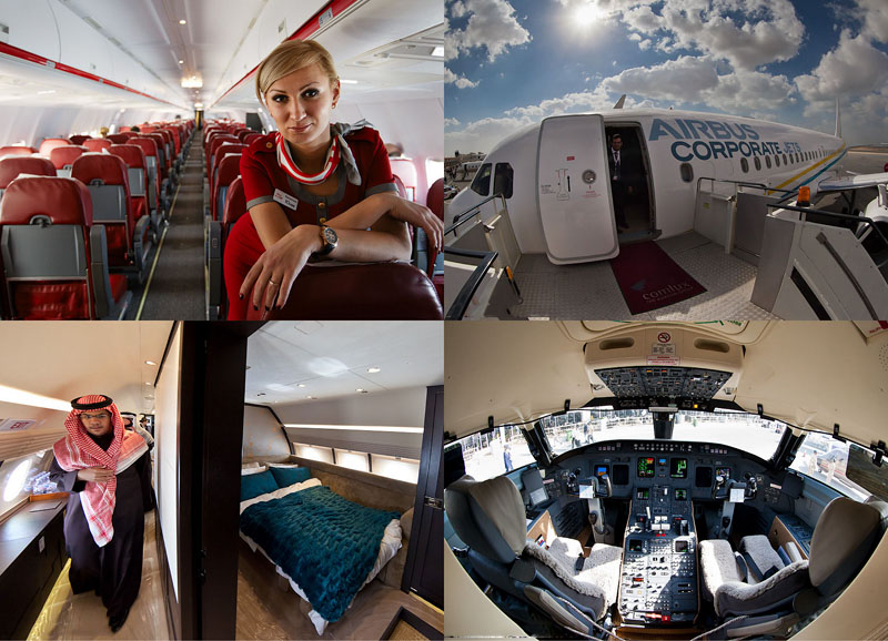 Фотография: Бахрейнский авиасалон: Интерьеры самолетов №1 - BigPicture.ru