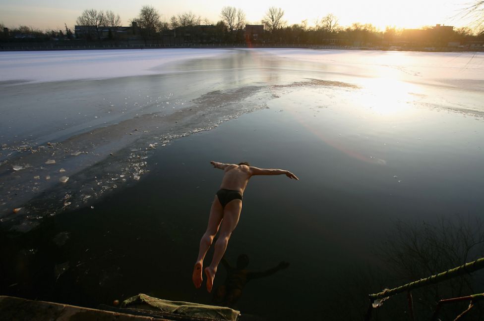 Фотография: Зимние купания №13 - BigPicture.ru