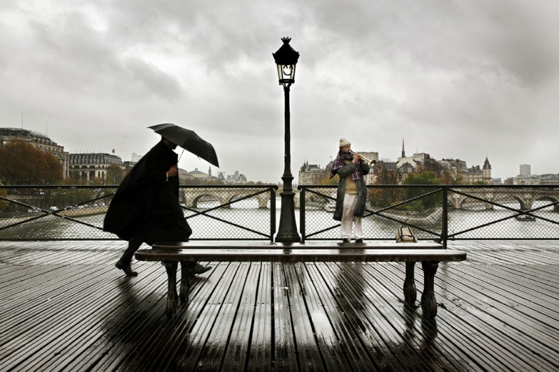 Фотография: Париж под дождем. Фотограф Кристоф Жакро №4 - BigPicture.ru