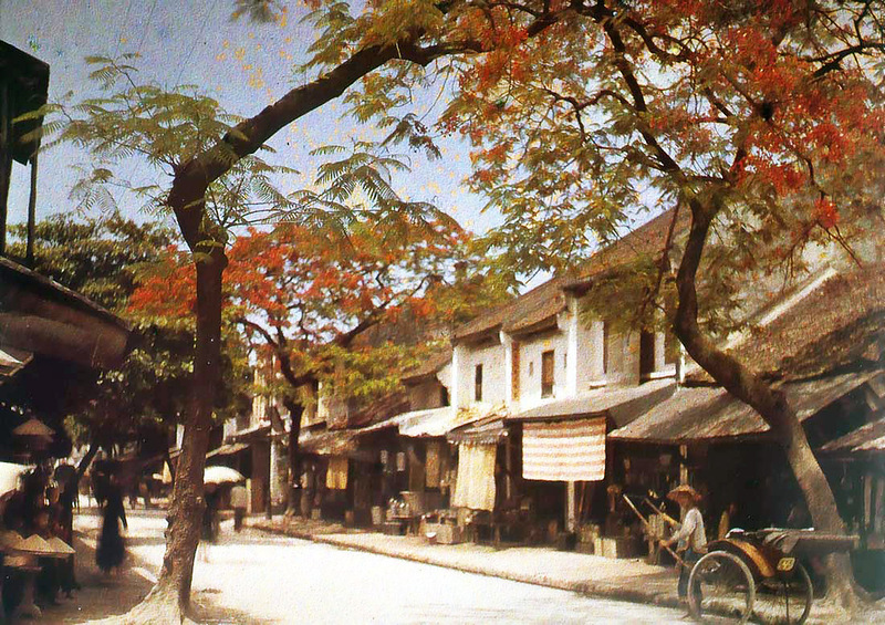 Фотография: Вьетнам 1915 года на цветных фото №5 - BigPicture.ru