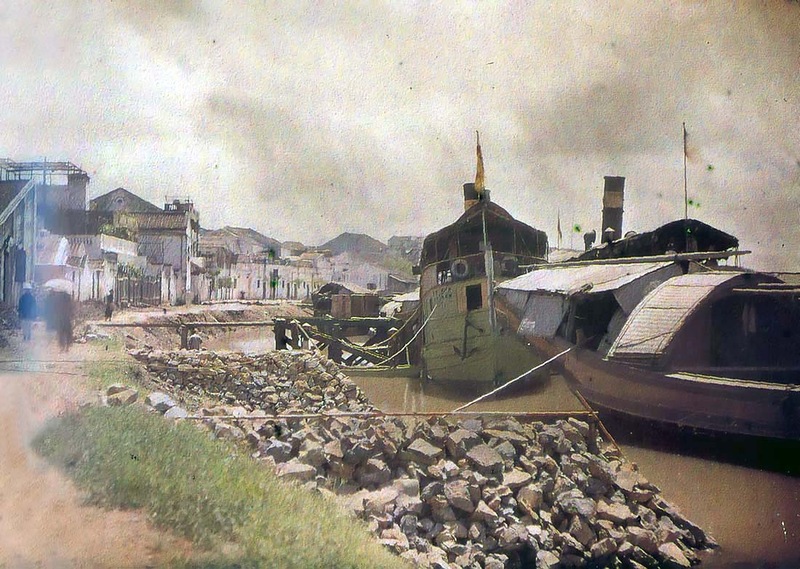 Фотография: Вьетнам 1915 года на цветных фото №12 - BigPicture.ru