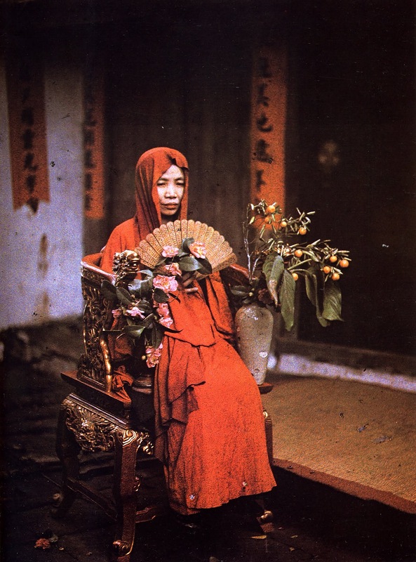 Фотография: Вьетнам 1915 года на цветных фото №18 - BigPicture.ru