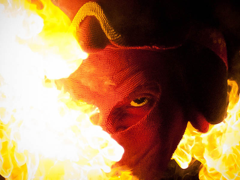 Фотография: Гори оно огнем - как горит дьявол из спичек №11 - BigPicture.ru