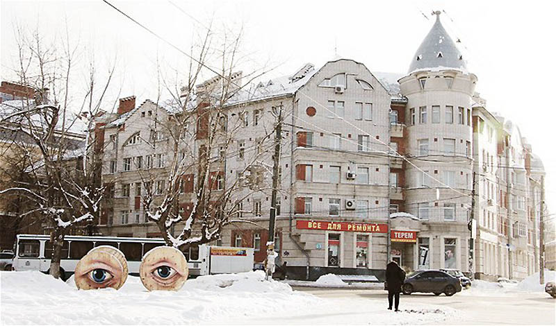 Фотография: Лица на зданиях от Никиты Nomerz №8 - BigPicture.ru