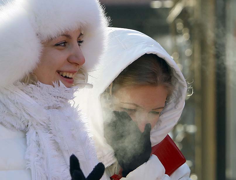 Морозы в России. Холод в России. Замерзающая Европа.