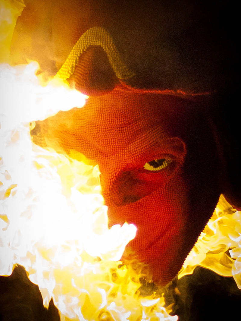 Фотография: Гори оно огнем - как горит дьявол из спичек №10 - BigPicture.ru