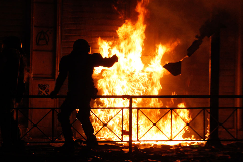 Фотография: Афины в огне №17 - BigPicture.ru