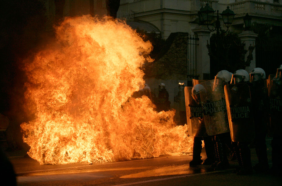 Фотография: Афины в огне №19 - BigPicture.ru