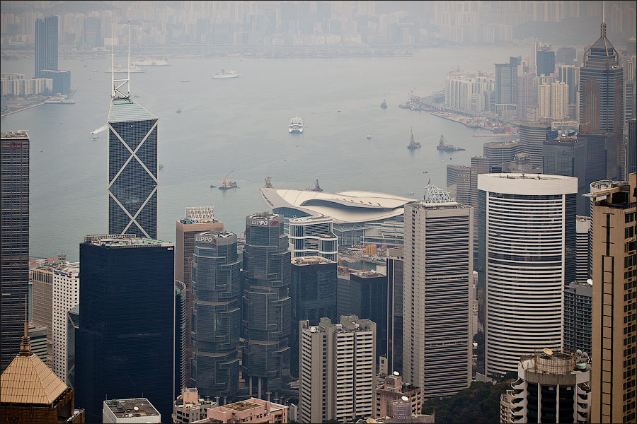 Фотография: Гонконг с Пика Виктория №1 - BigPicture.ru