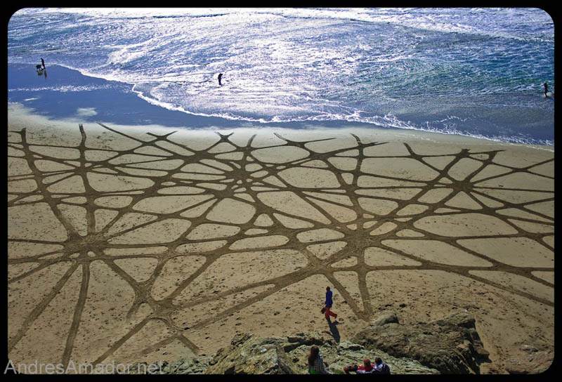 Фотография: Шедевры из песка Андреса Амадора №13 - BigPicture.ru