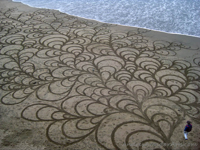 Фотография: Шедевры из песка Андреса Амадора №16 - BigPicture.ru