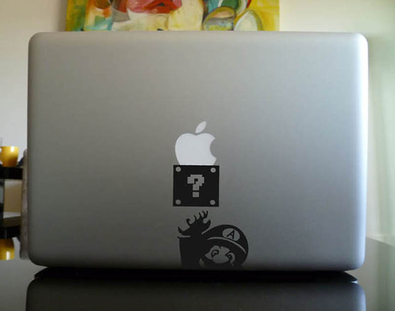 Фотография: 50 креативных наклеек на MacBook №19 - BigPicture.ru