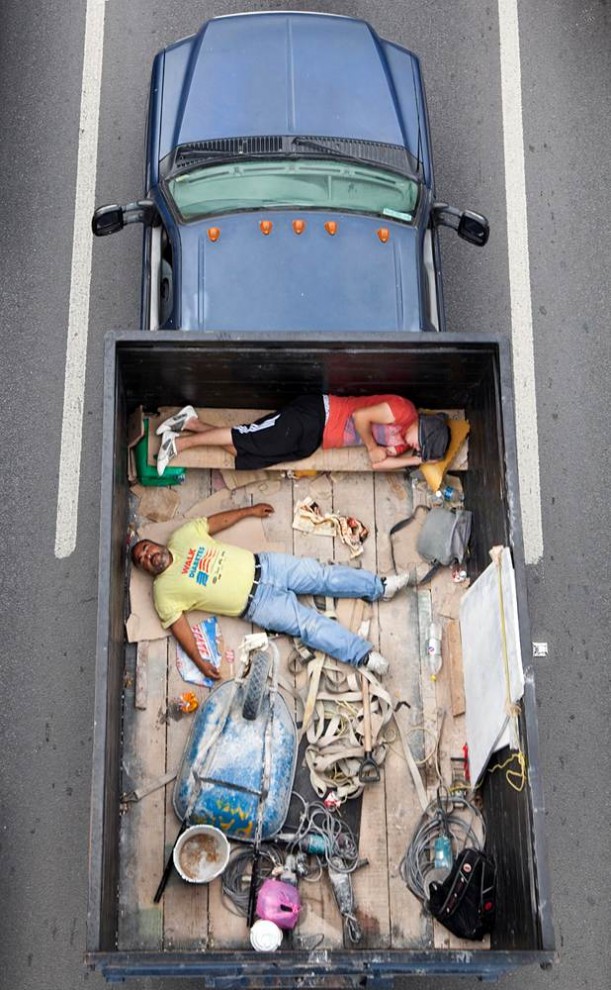 Фотография: Как добираются на работу мексиканские рабочие №3 - BigPicture.ru