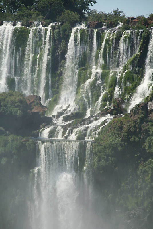 Водопад Игуасу — большая вода на границе двух стран