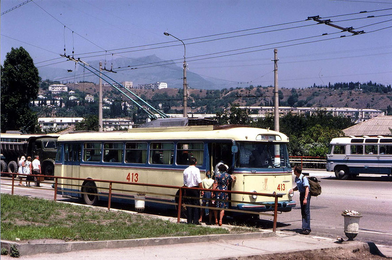 Фотография: Путешествие на троллейбусе из Симферополя в Ялту в 1973 году №6 - BigPicture.ru