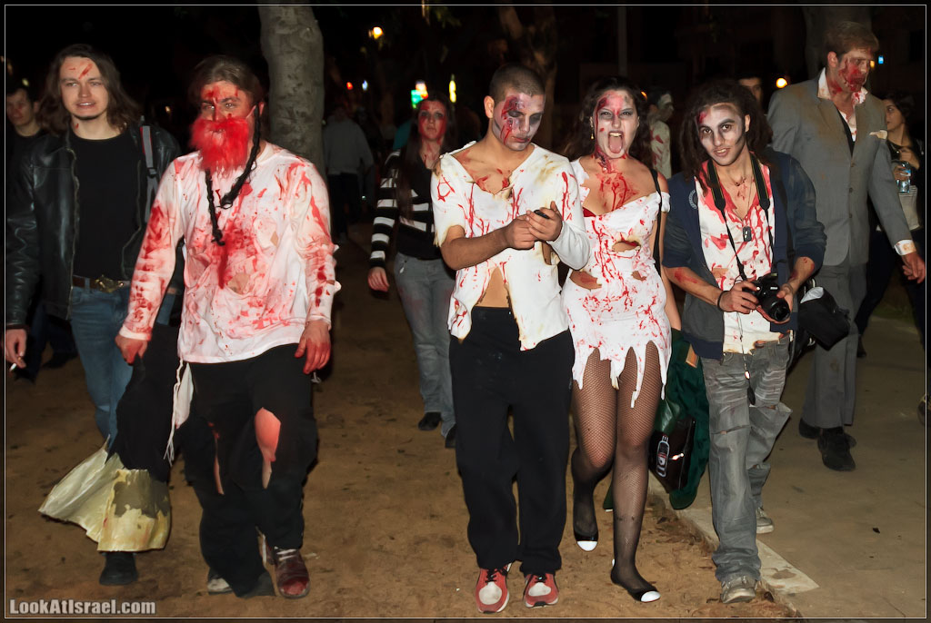 Фотография: Зомби на улицах Тель Авива – Zombie Walk Tel Aviv №81 - BigPicture.ru