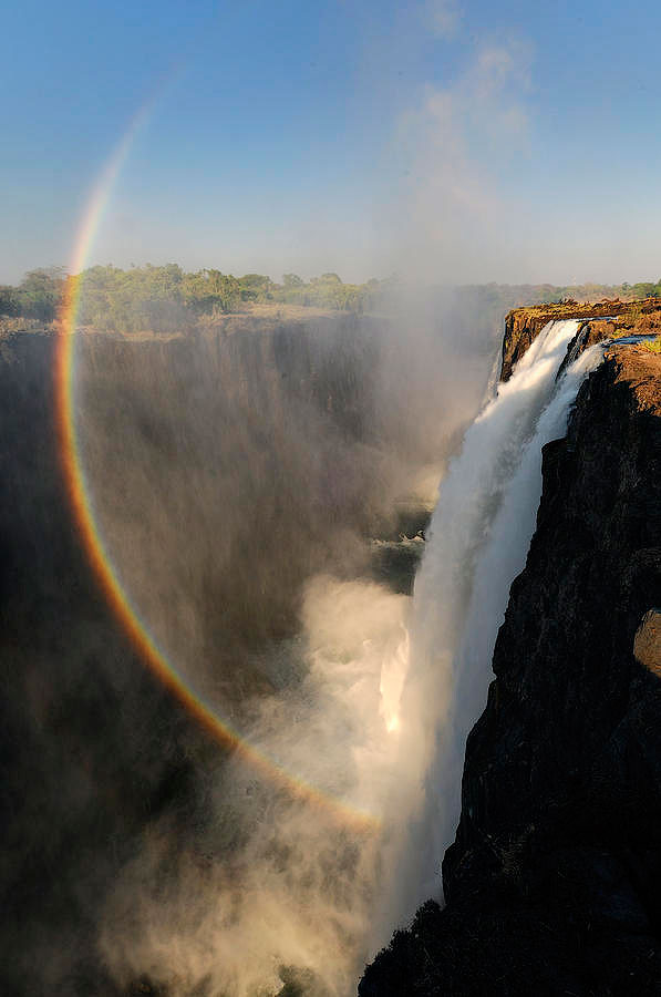 Фотография: Радуга над самым большим водопадом в мире №12 - BigPicture.ru