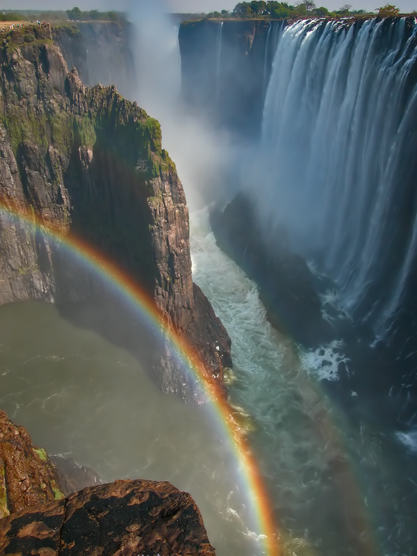 Фотография: Радуга над самым большим водопадом в мире №22 - BigPicture.ru