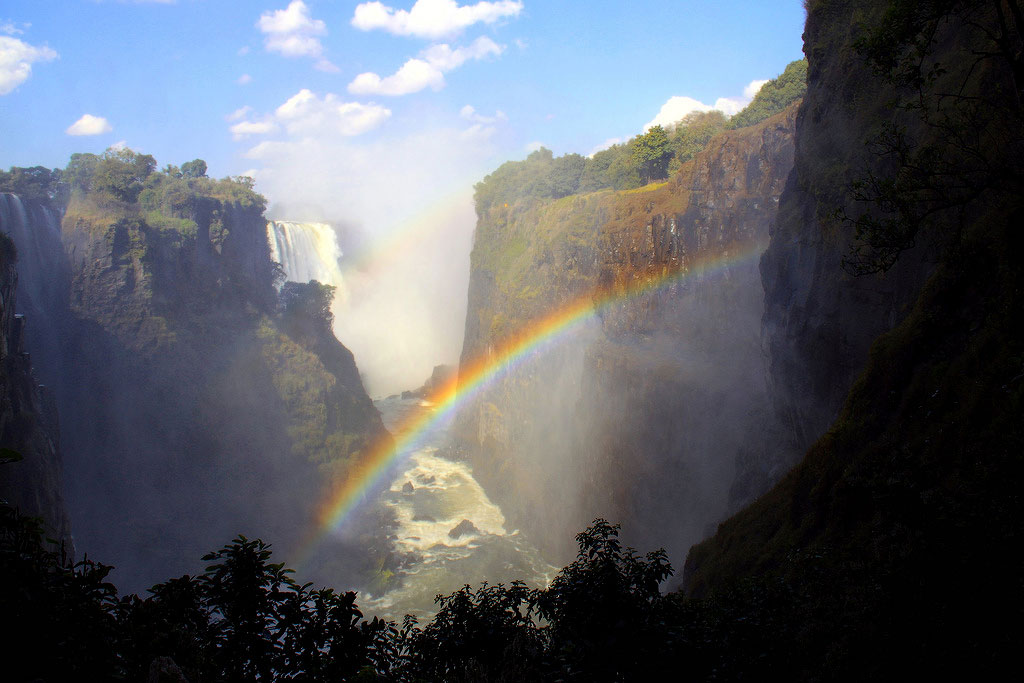 Фотография: Радуга над самым большим водопадом в мире №11 - BigPicture.ru