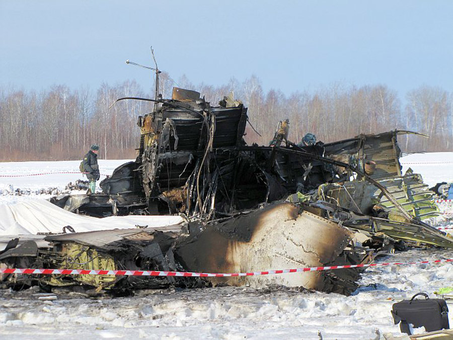 Фотография: Крушение самолета Utair под Тюменью №12 - BigPicture.ru