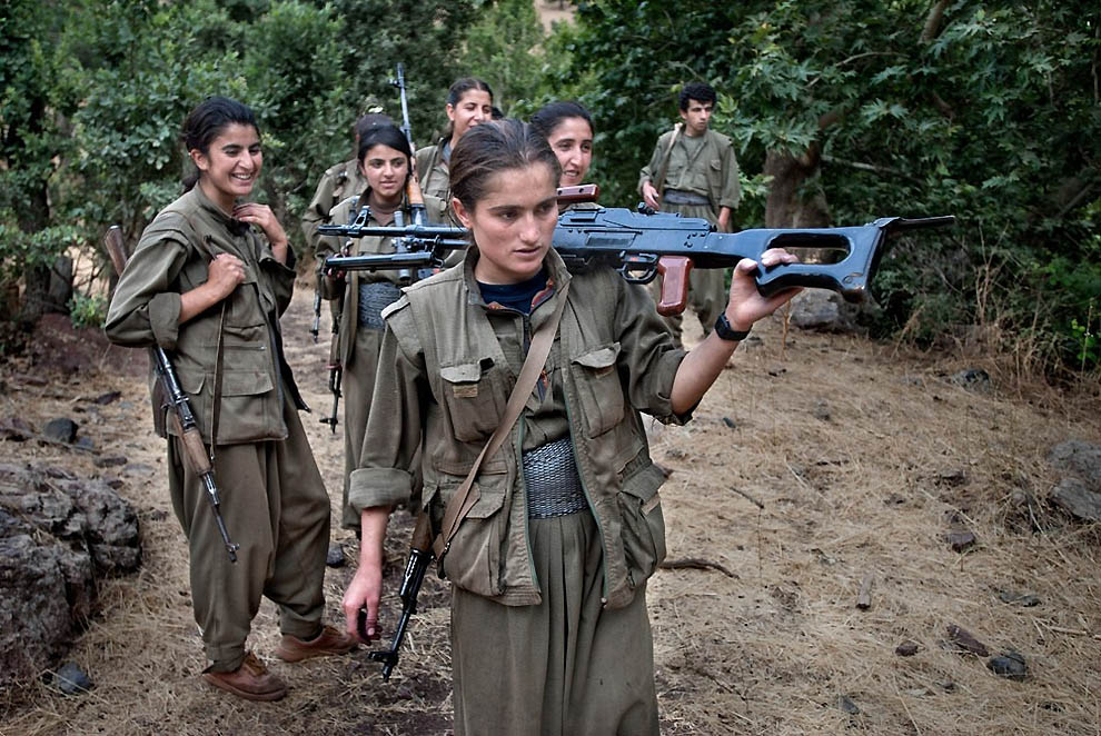 Фотография: Курдские женщины-боевики №11 - BigPicture.ru