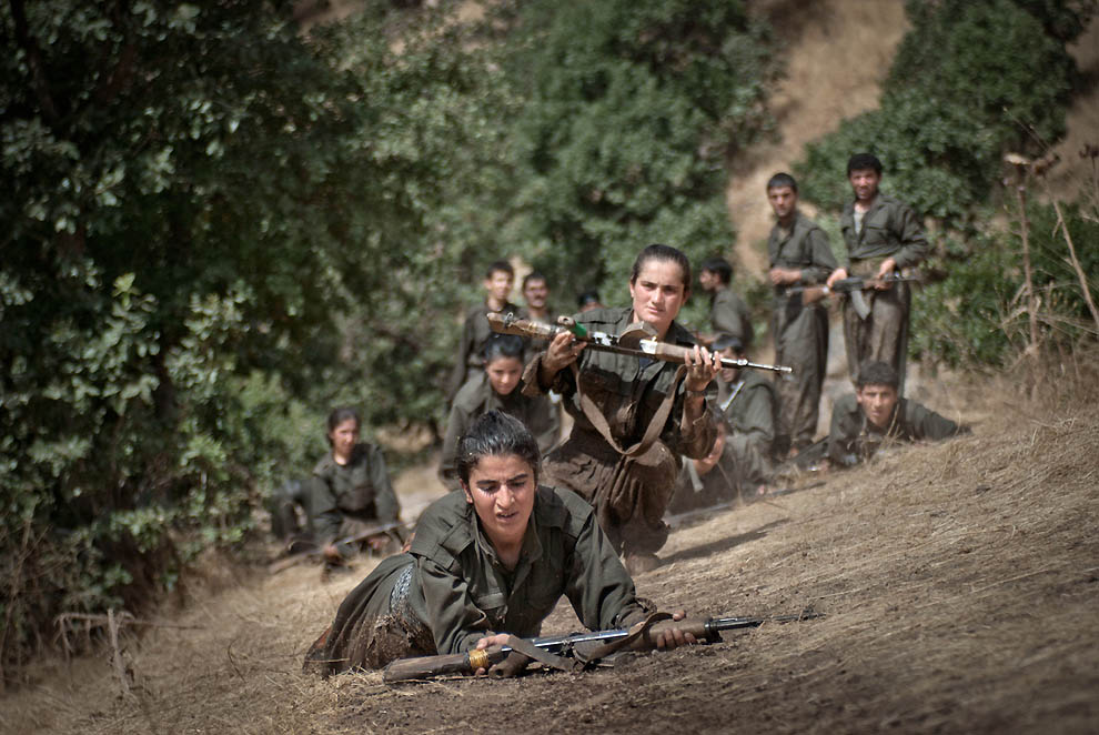 Фотография: Курдские женщины-боевики №9 - BigPicture.ru