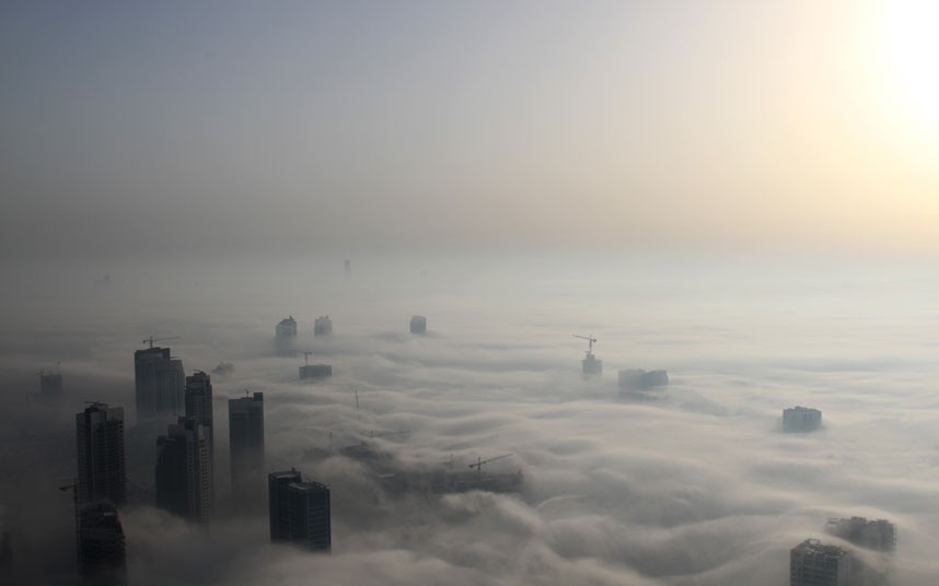Фотография: Дубай, окутанный туманом №8 - BigPicture.ru