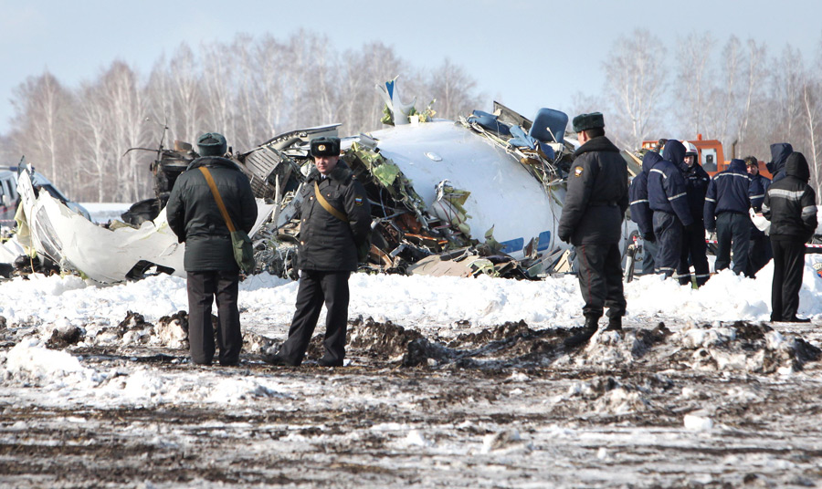 Фотография: Крушение самолета Utair под Тюменью №2 - BigPicture.ru